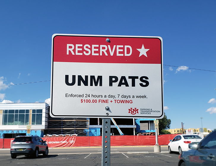 PATS reserved space
